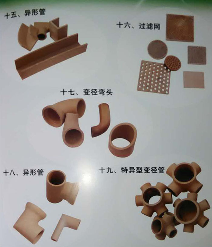 铸造用异型陶瓷管